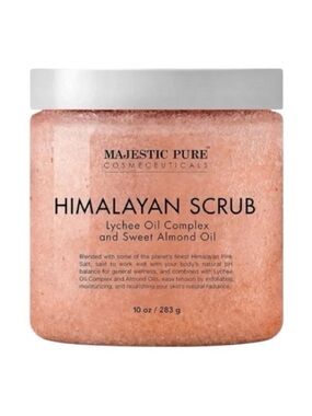 Majestic Pure Himalayan Salt Body Scrub NEW